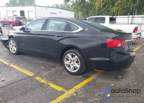 2018 Chevrolet Impala 1Fl из США, поврежденный, VIN 2G11X5S35J9158709